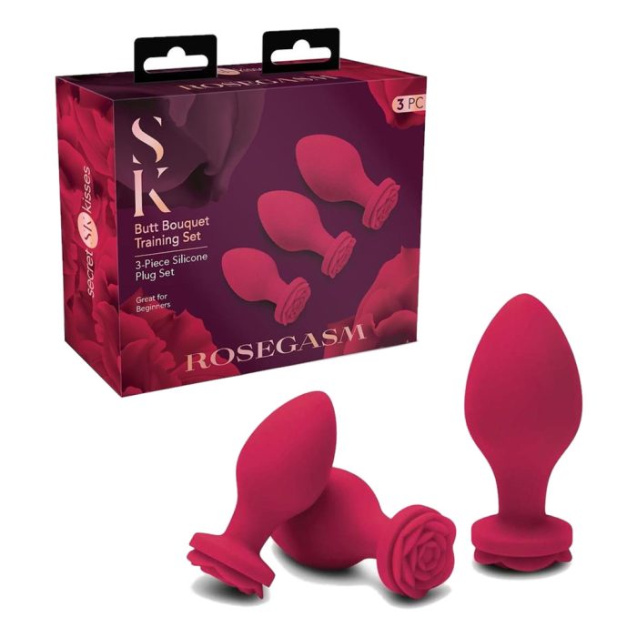 Butt Bouquet Training Set - Ensemble de Plugs Anales - Rosegasm