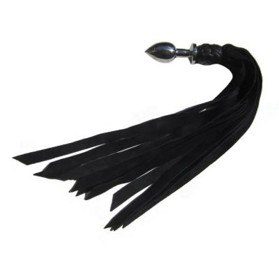 Butt Plug with Suede Tails - Plug Anale avec Fouet - Xbliss