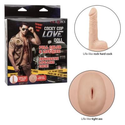 Cocky Cop Love Doll - Poupée Homme Gonflable - Calexotics