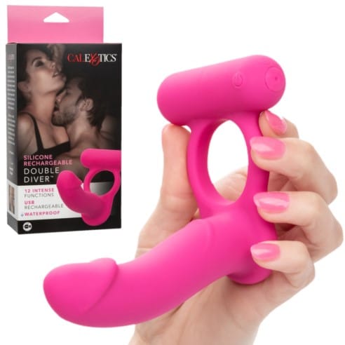 Double Diver - Silicone Rechargeable - Calexotics