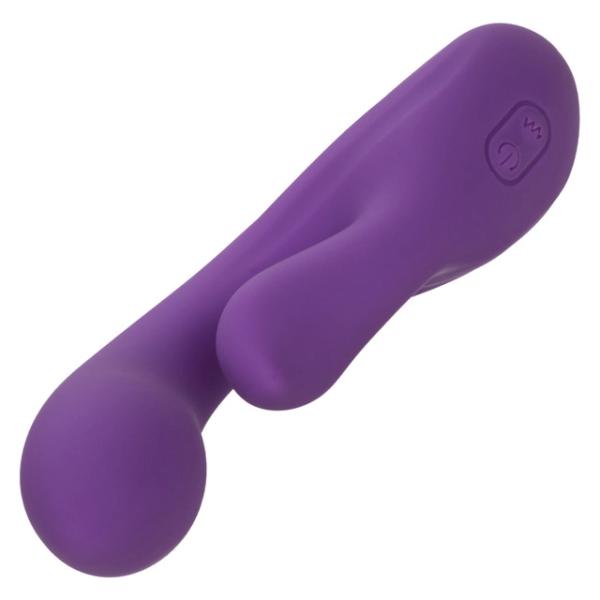 Dual Pleaser - Stella Liquid Silicone - Vibrateur Double Stimulation - CalExotics – Image 2