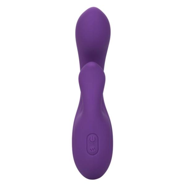 Dual Pleaser - Stella Liquid Silicone - Vibrateur Double Stimulation - CalExotics – Image 3