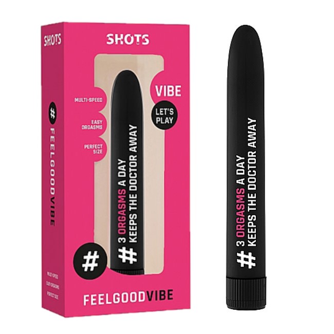 Feelgood Vibe 3 Orgasms A Day Keeps The Doctor Away Vibrateur Classique Shots Boutique 