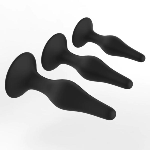 Level II Anal Trainers - Curious - Ensemble de Plugs Anales - SecGuo – Image 3
