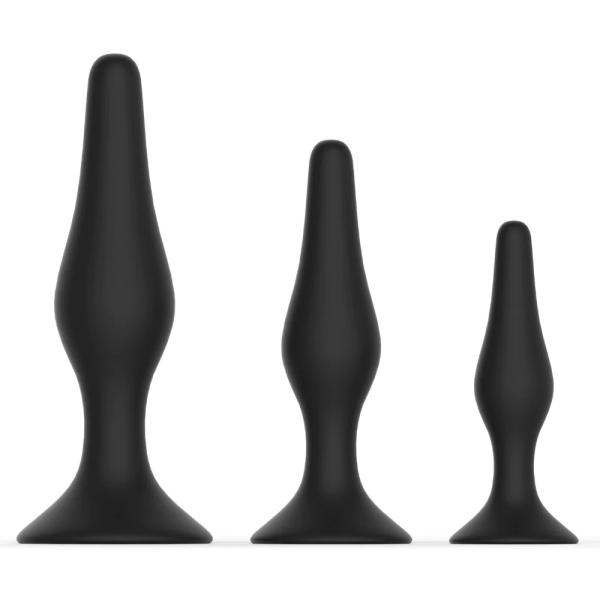 Level II Anal Trainers - Curious - Ensemble de Plugs Anales - SecGuo – Image 2