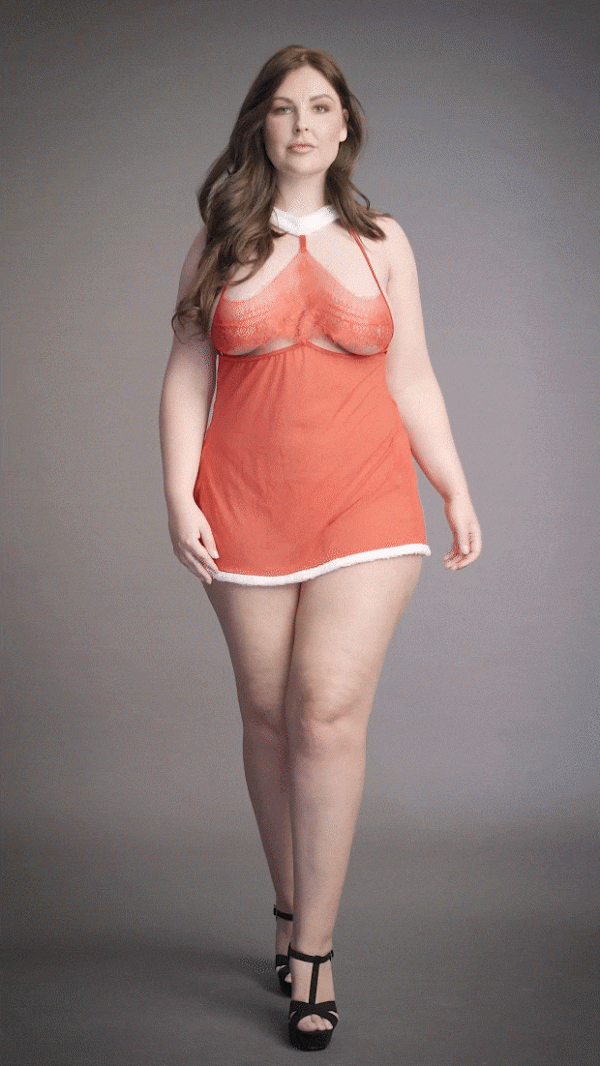 Merry Babydoll - 009X - Grande Taille - Le Désir – Image 3