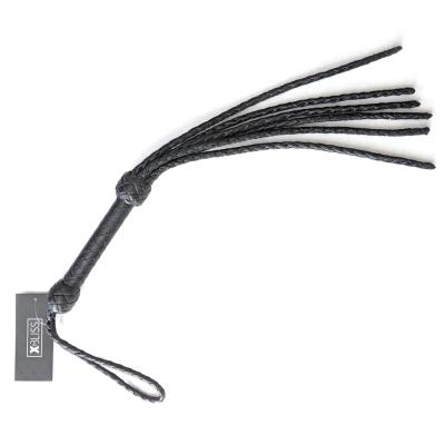 Mini 6 Strand Leather Flogger - Fouet Tressé en Cuir - Xbliss
