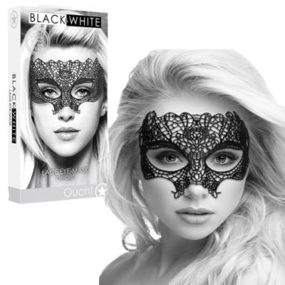 Princess - Black & White - Lace Eye-Mask - Masque - Ouch!