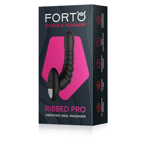 Ribbed Pro - Masseur Prostatique Rechargeable - Forto – Image 4