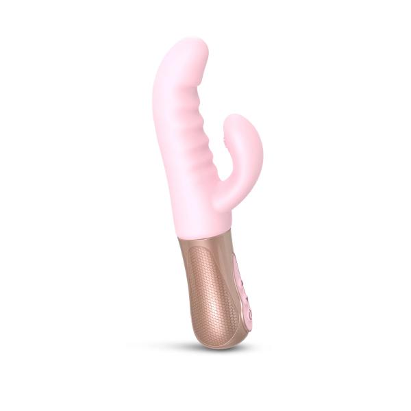 Sassy Bunny - Vibrateur Double Stimulation - Action de Poussée - Love to Love – Image 3