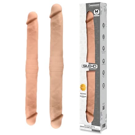SilexD Memory Silicone - Double Dong - Gode en Silicone