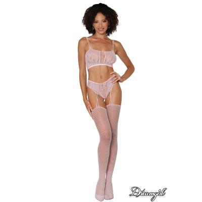 "Dentelle Délicate: Ensemble Bodystocking Dreamgirl"