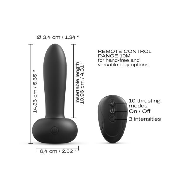 Deep Thrust - Plug Anale avec Action de Poussée - Marc Dorcel – Image 3