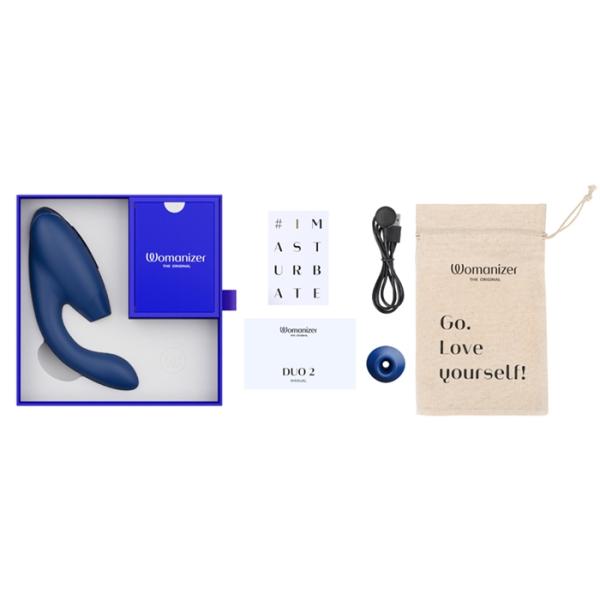 Duo 2 - Vibrateur Double Stimulation à Impulsions d'Air - Womanizer – Image 5