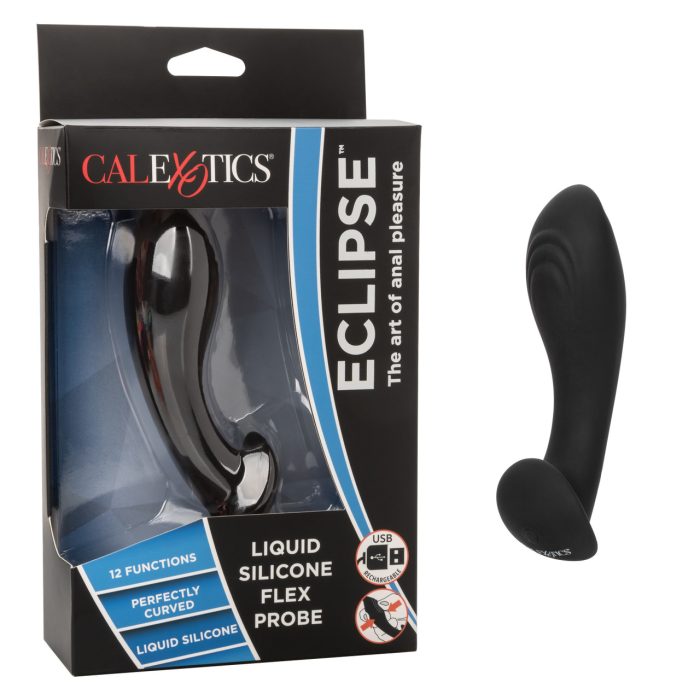 Liquid Silicone Flex Probe - Eclipse - Plug Anale Vibrante - CalExotics