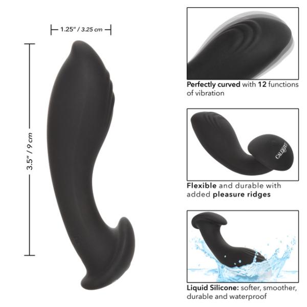 Liquid Silicone Flex Probe - Eclipse - Plug Anale Vibrante - CalExotics – Image 7