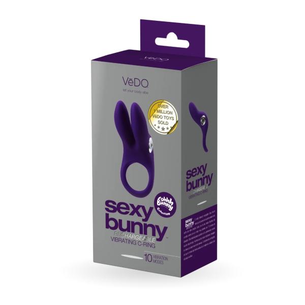 Sexy Bunny - Anneau Vibrant Rechargeable - Vèdo – Image 6