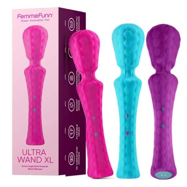 Ultra Wand XL - Vibromasseur Rechargeable - FemmeFunn