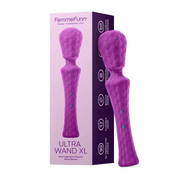 Ultra Wand XL - Vibromasseur Rechargeable - FemmeFunn – Image 2
