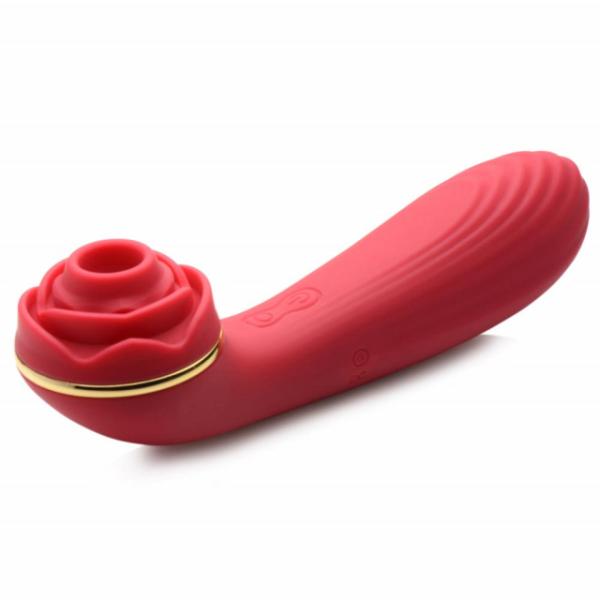 10x Suction Rose - Masseur 2-en-1 - Vibration et Succion - Bloomgasm – Image 4