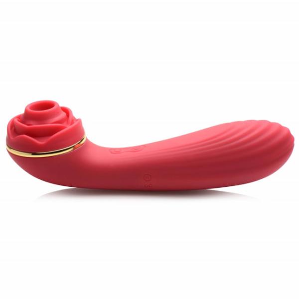 10x Suction Rose - Masseur 2-en-1 - Vibration et Succion - Bloomgasm – Image 2