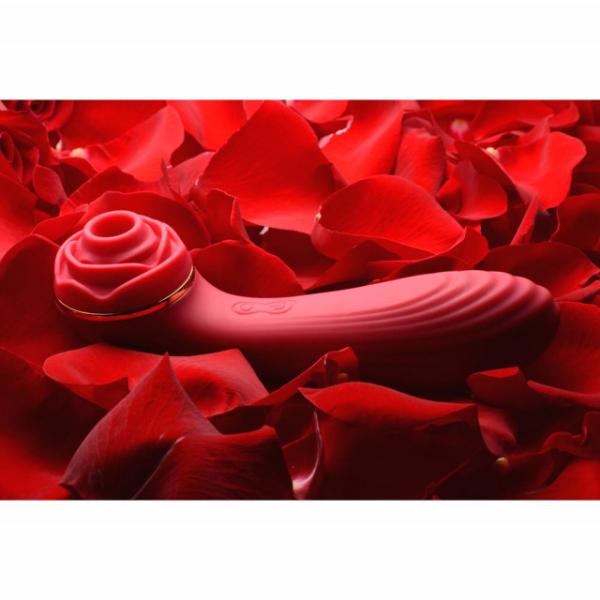 10x Suction Rose - Masseur 2-en-1 - Vibration et Succion - Bloomgasm – Image 7