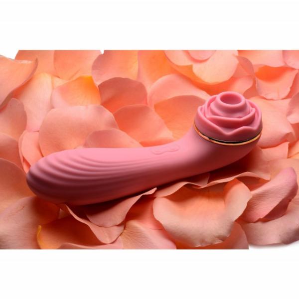10x Suction Rose - Masseur 2-en-1 - Vibration et Succion - Bloomgasm – Image 6