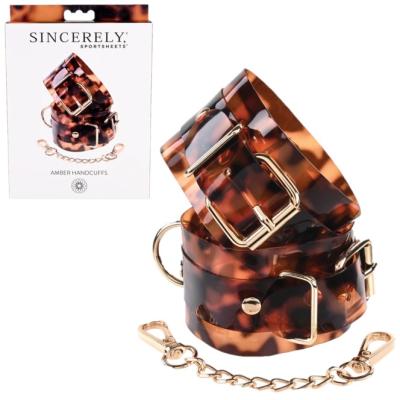Amber Handcuffs - Sincerely - Menottes - Sporsheets