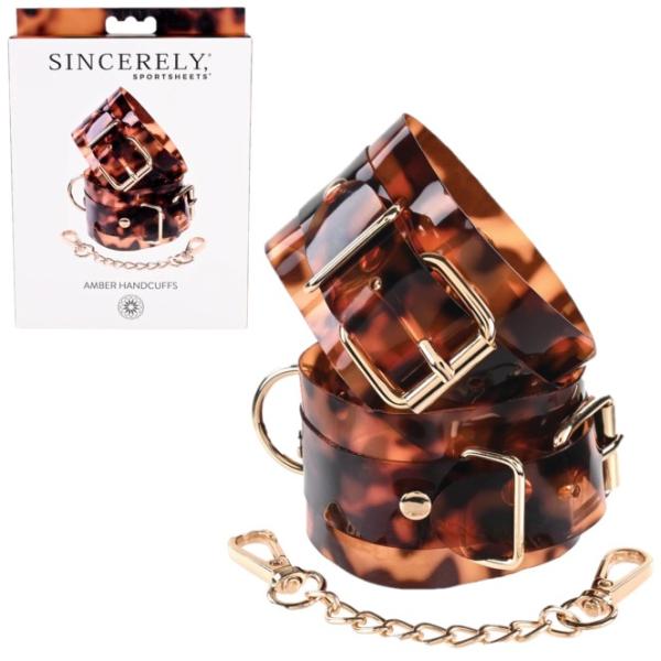 Amber Handcuffs - Sincerely - Menottes - Sporsheets