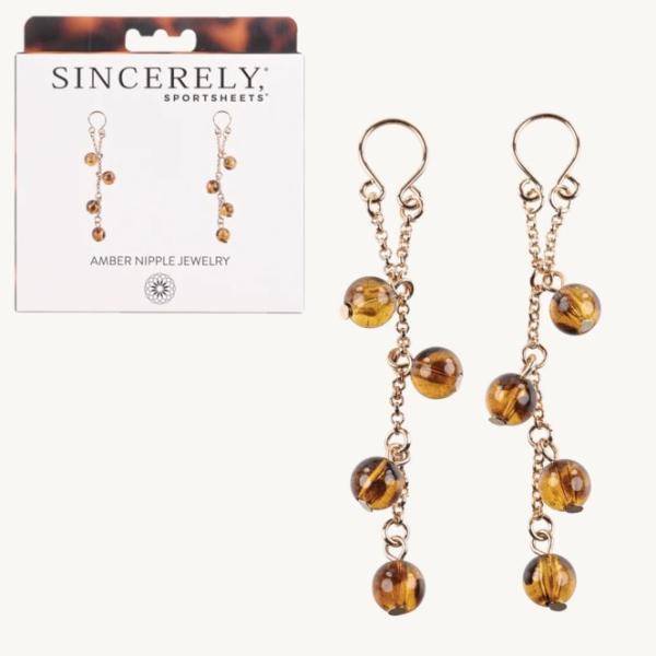 Amber Nipple Jewelry - Sincerely - Bijoux à Mamelons - Sporsheets