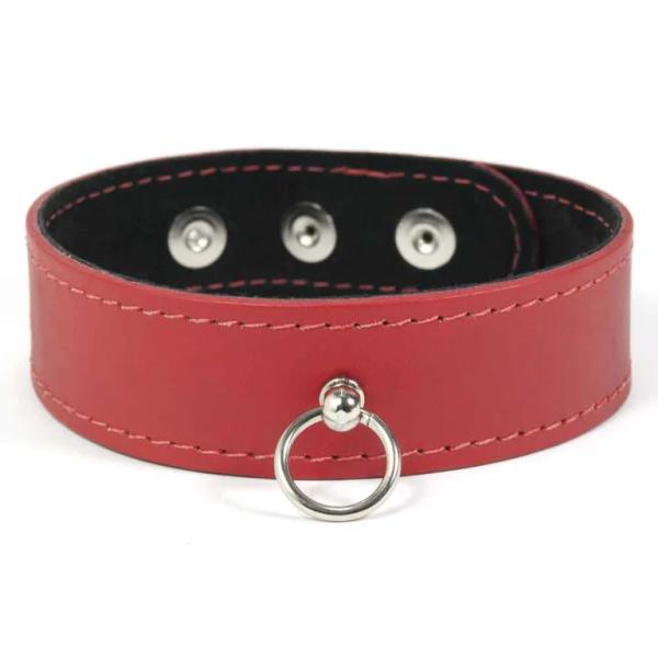 Ego Collar - Wide - Suede Lined - Collier en Cuir - Xbliss – Image 2