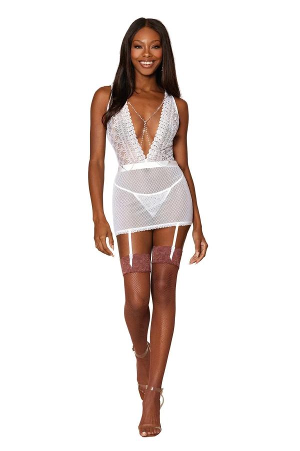 Guêpière avec Perles - 12906 - Dreamgirl – Image 2