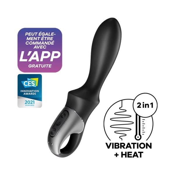 Heat Climax - Masseur Prostatique Chauffant - Satisfyer – Image 2