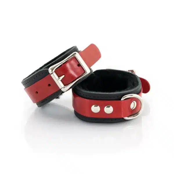 Mini Fuzzy Cuff – Mini-Menottes en Cuir Doublé de Fausse Fourrure – XBliss – Image 2