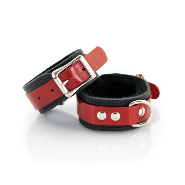 Mini Fuzzy Cuff – Mini-Menottes en Cuir Doublé de Fausse Fourrure – XBliss – Image 4