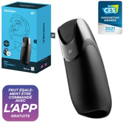 Satisfyer Men Vibration+ - Mastubateur Vibrant avec Apps - Satisfyer