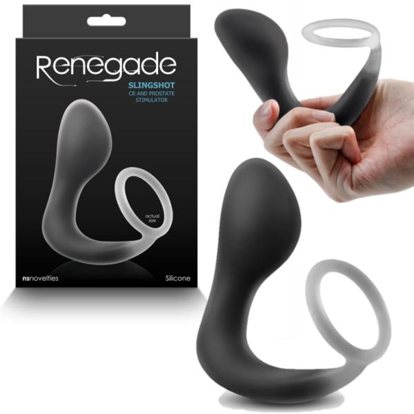 SlingShot - Anneau avec Masseur Prostatique - Renegade