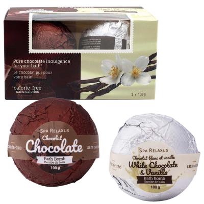 Bombes de Bain au Chocolat - Relaxus