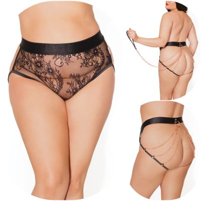 Culotte avec Chaîne - 22518 - Coquette