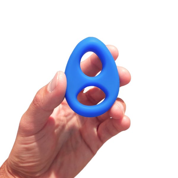 Anneau pénien double en silicone pour une érection plus intense et un confort optimal – Boutique Le Prince.