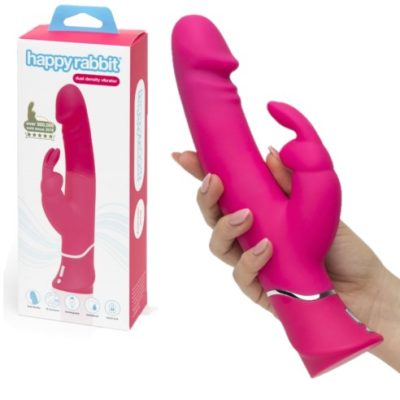 Dual Density Vibrator - Vibrateur Double Stimulation - Happy Rabbit