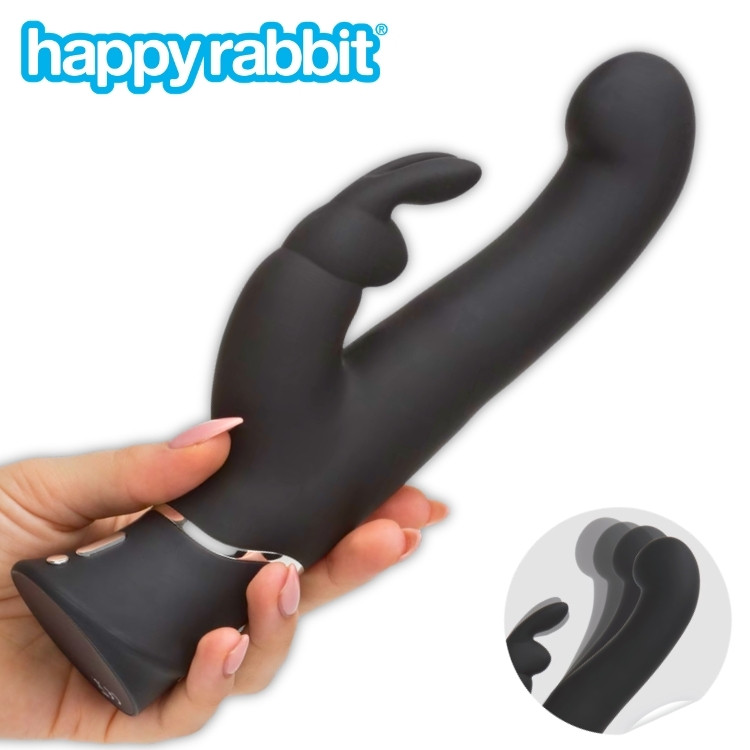 G-Spot Stroking Vibrator Happy Rabbit – Double Stimulation à Caresse du Point G