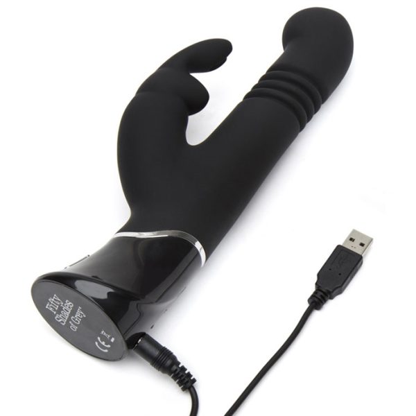 Greedy Girl Thrusting G-Spot - Vibrateur Rechargeable Double Stimulation - Fifty Shades of Grey – Image 3