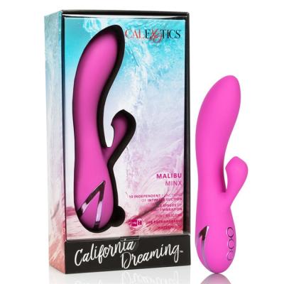 Malibu Minx - California Dreaming - Vibrateur Double Stimulation avec Succion - California Exotics