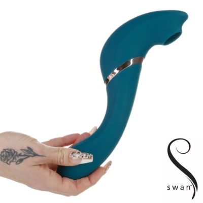 Monarch Swan vibromasseur double action