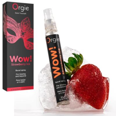 Wow! Strawberry Ice - Spray Buccal Stimulant - Orgie (1)