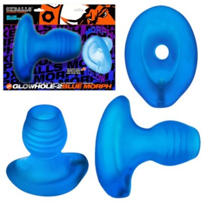 GlowHole - 2Blue Morph - Plug Anale - Oxballs