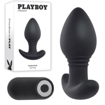 Plug & Play - Plug Anale Vibrante à Distance - Playboy Pleasure