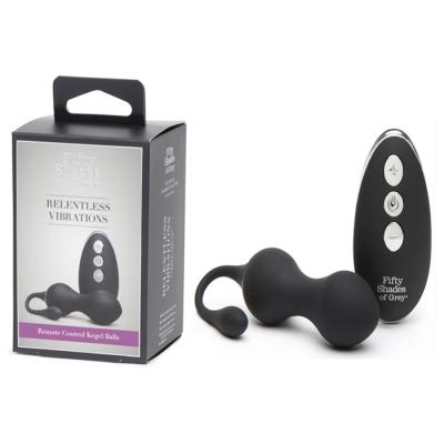 Relentless Vibrations - Remote Control Kegel balls - Fifty Shades of Grey