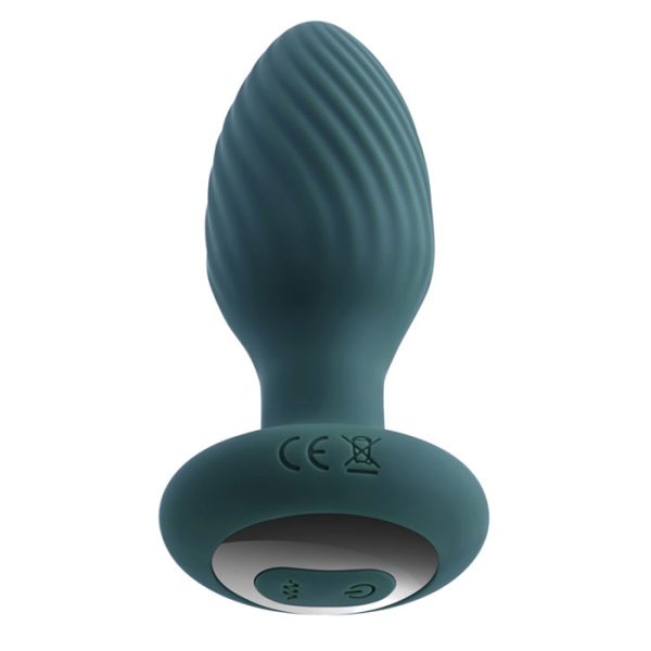 Spinning Tail Teaser - Plug Anale Vibrante avec Rotation à Distance - Playboy Pleasure – Image 2